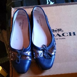 Anne Klein iflex sequin ballet slippers